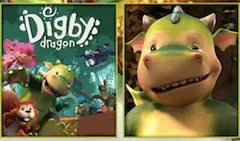 Digby Dragon Games, Digby Dragon Memory, Games-kids.com