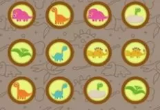 Dinosaurs Games, Dino Memory, Games-kids.com