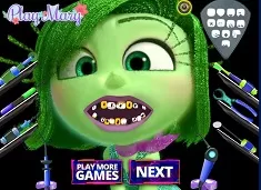 Inside Out Games, Disgust Dental Care, Games-kids.com