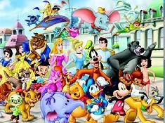 Puzzle Games, Disney Characters Puzzle, Games-kids.com