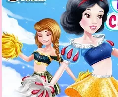 Princess Games, Disney Cheerleaders, Games-kids.com