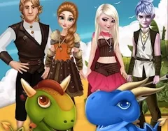 Frozen  Games, Disney Couple and Dragons, Games-kids.com