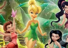 Tinkerbell Games, Disney Fairies Hidden Letters, Games-kids.com