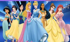 Princess Games, Disney Princess Hidden Letters, Games-kids.com