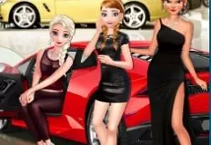 Princess Games, Disney Princesses Car Model, Games-kids.com