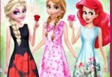 Princess Games, Disney Princesses Flower Fashion, Games-kids.com
