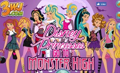 monster high disney princess