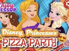 Princess Games, Disney Princesses Pizza Party, Games-kids.com