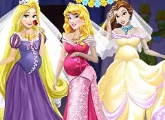 Princess Games, Disney Princesses Pregnant Brides, Games-kids.com