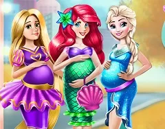 Princess Games, Disney Princesses Pregnant Fashion, Games-kids.com
