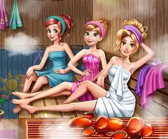 Princess Games, Disney Princesses Sauna Real Life, Games-kids.com