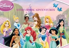 Princess Games, Disney Princesses Storybook Adventures, Games-kids.com