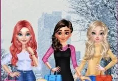 Princess Games, Disney Princesses Winter Fashion, Games-kids.com