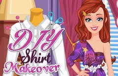 Girl Games, DIY Shirt Makeover, Games-kids.com