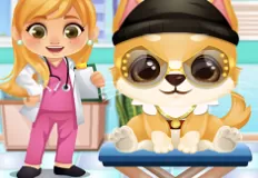 Doctor Games, Doc HoneyBerry Puppy Surgery, Games-kids.com