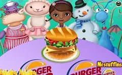 Doc McStuffin Games, Doc McStuffin Making Burger, Games-kids.com