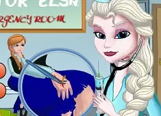 Frozen  Games, Doctor Elsa Emergency Room, Games-kids.com