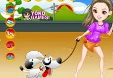 Girl Games, Dog Trainer Dress Up, Games-kids.com