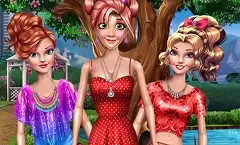 Frozen  Games, Doll Fashion Show, Games-kids.com