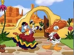 Mickey Mouse Clubhouse Games, Donald and Daisy Mexico Puzzle, Games-kids.com
