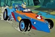 Cars Games, Donald Duck Hidden Car Tires, Games-kids.com