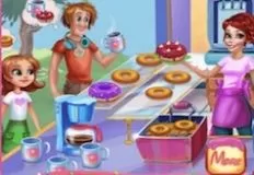 Little Mermaid Games, Donuts Bakery, Games-kids.com