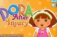Dora Games, Dora After Injury, Games-kids.com