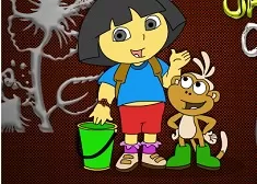 Dora Games, Dora and Boots Coloring, Games-kids.com