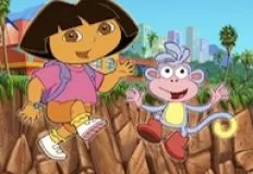 Dora Games, Dora and Boots Escape 2, Games-kids.com