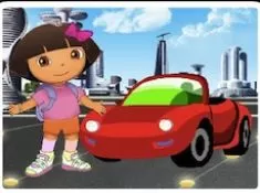 Dora Games, Dora and the Red Car, Games-kids.com