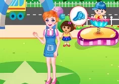 Dora Games, Dora at Park, Games-kids.com