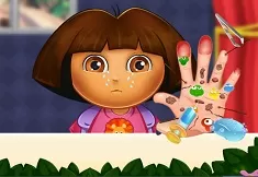 Dora Games, Dora at the Hand Doctor, Games-kids.com