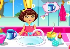 Dora Games, Dora Baby Caring, Games-kids.com