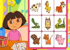 Dora Games, Dora Bingo Game, Games-kids.com