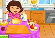 Dora Games, Dora Breakfast, Games-kids.com