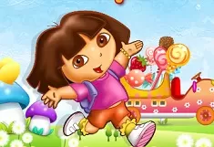 Dora Games, Dora Candy Transport, Games-kids.com