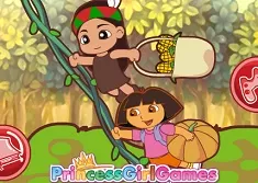 Dora Games, Dora Celebrate Thanksgiving, Games-kids.com