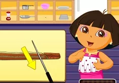 Dora Games, Dora Cooking Sushi, Games-kids.com