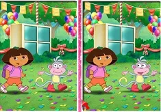 Dora Games, Dora Differences, Games-kids.com