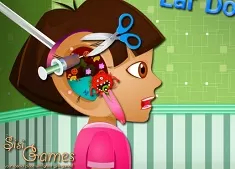 Dora Games, Dora Ear Doctor, Games-kids.com