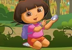 Dora Games, Dora Easter Puzzle, Games-kids.com