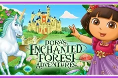 Dora Games, Dora Enchanted Fored Adventure, Games-kids.com