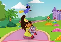 Dora Games, Dora Fairytale Fiesta, Games-kids.com