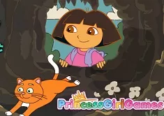 Dora Games, Dora Finds a Kitty, Games-kids.com