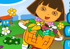 Dora Games, Dora Flower Rush, Games-kids.com