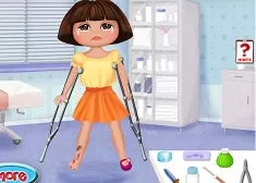 Dora Games, Dora Foot Doctor, Games-kids.com