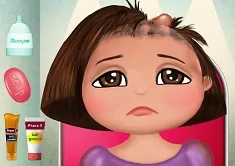 Dora Games, Dora Hair Care, Games-kids.com