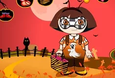 Dora Games, Dora Halloween, Games-kids.com