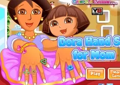 Dora Games, Dora Hand Spa for Mom, Games-kids.com