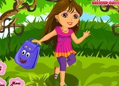 Dora Games, Dora in the Forest Dress Up, Games-kids.com